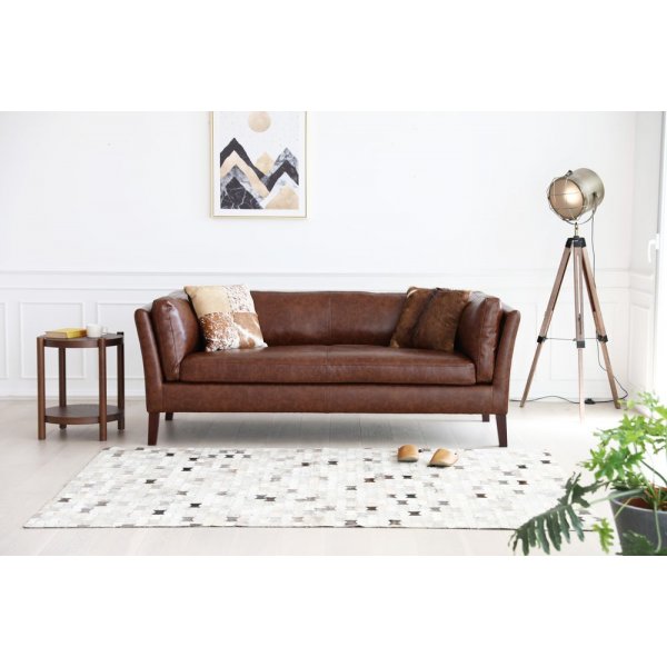 Heritage 3-seters sofa - Brun vintage Heritage 3-seters sofa - Brun vintage