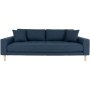 Lido 3-seters sofa - Mrk bl