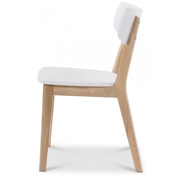 Nordkap stol - Hvit/lys eik Nordkap stol - Hvit/lys eik