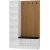 Armadio hallmbler 135 x 35 x 210 cm - Hvit/beige