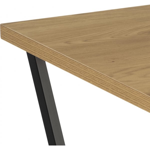 Amble salongbord 75 x 75 cm - Eik/sort Amble salongbord 75 x 75 cm - Eik/sort