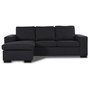 Solna Divan sofa antrasitt - Venstre + Flekkfjerner for mbler