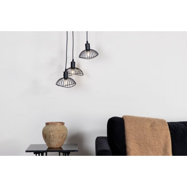 Nätthult taklampe - Svart Nätthult taklampe - Svart