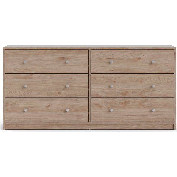 mai kommode med 6 skuffer - Hickory mai kommode med 6 skuffer - Hickory