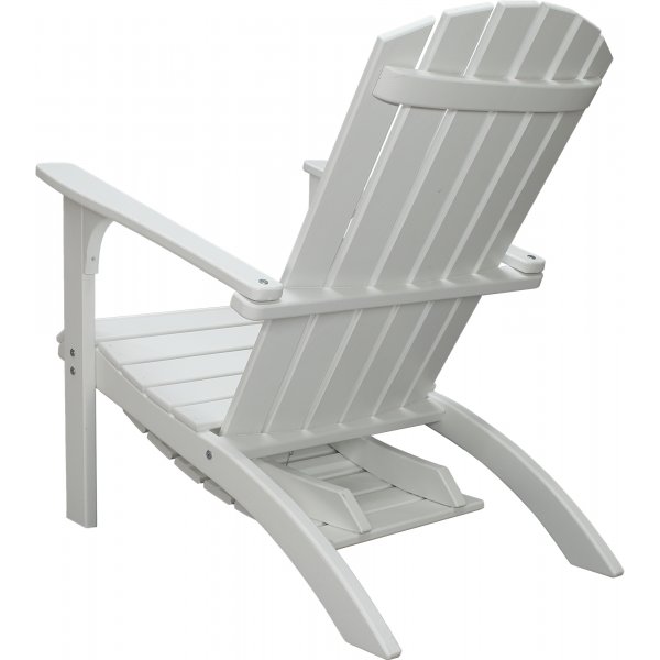 Kungshamn dekkstol med fotsttte - Hvit + Flekkfjerner for mbler