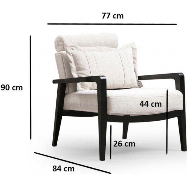 Apollo lenestol - Krem Apollo lenestol - Krem