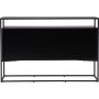 Kingsport avlastningsbord 120 x 45 cm - Sort
