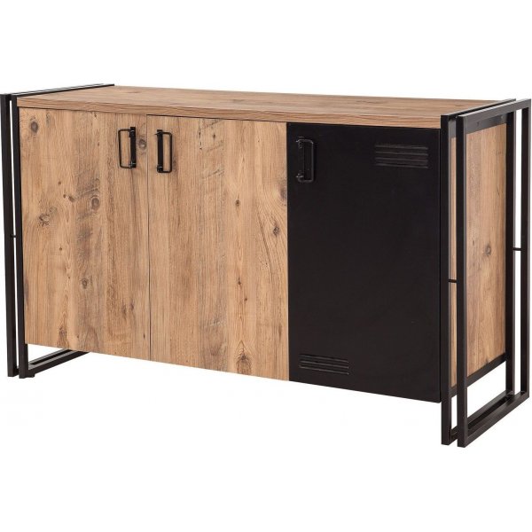 Cosmo Nora skjenk - Furu/svart Cosmo Nora skjenk - Furu/svart