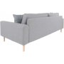 Lido 3-seters sofa - Lysegr