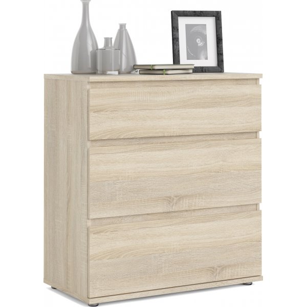 Nova kommode med 3 skuffer - Eik Nova kommode med 3 skuffer - Eik