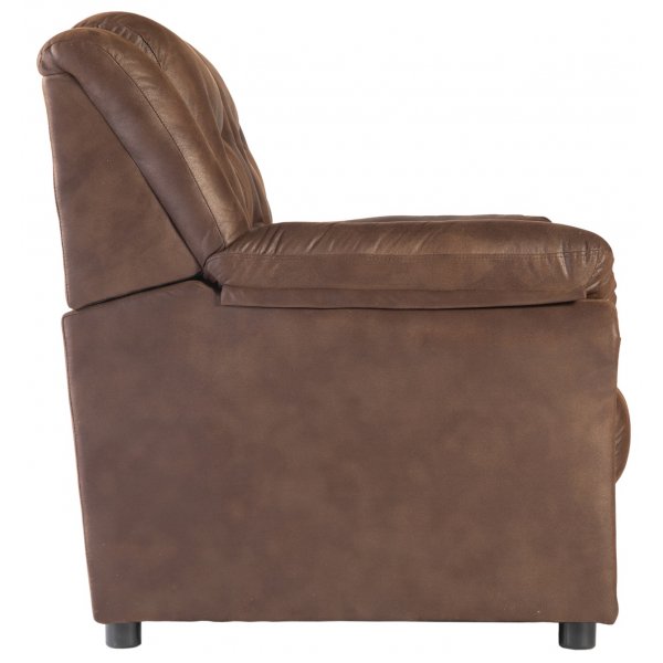 Vera 2-seters sofa i brunt mikrofiber Vera 2-seters sofa i brunt mikrofiber