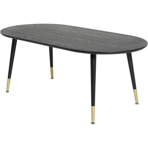 Alva salongbord - Svart/messing