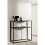 Georgetown sidebord 30 x 80 cm - Sort