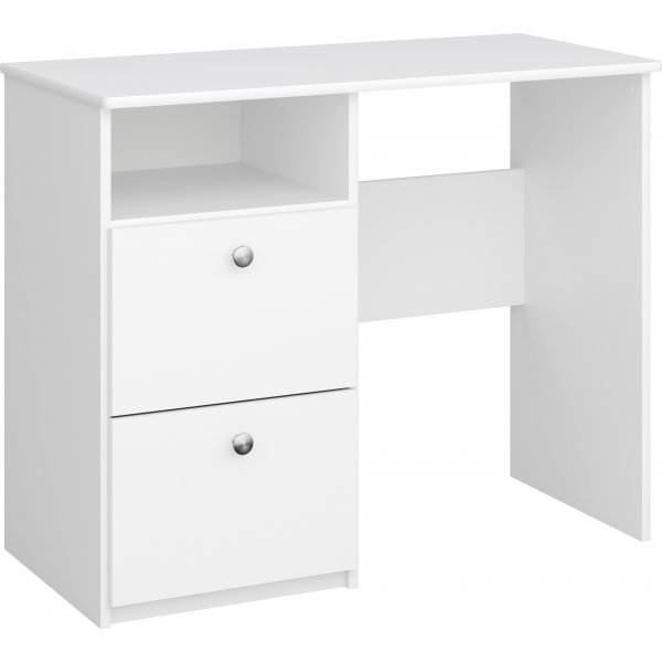 Memphis skrivebord 90 x 42,5 cm - Hvit