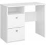 Memphis skrivebord 90 x 42,5 cm - Hvit