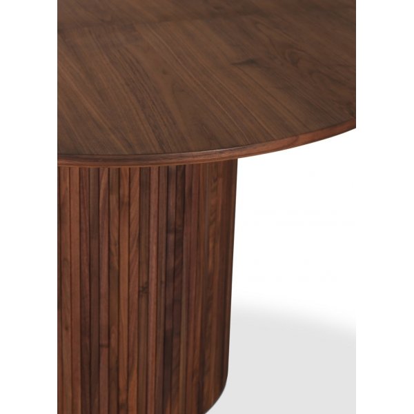 Rundt spisebord valntt 115-160 cm - Nova