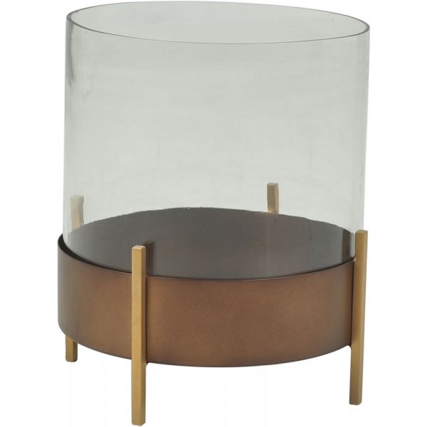 Asher lanterne stor - Antikk messing