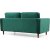 Rome 2-seters sofa - Grønn