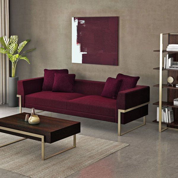 Magenta 2-seters sofa - Rød Magenta 2-seters sofa - Rød