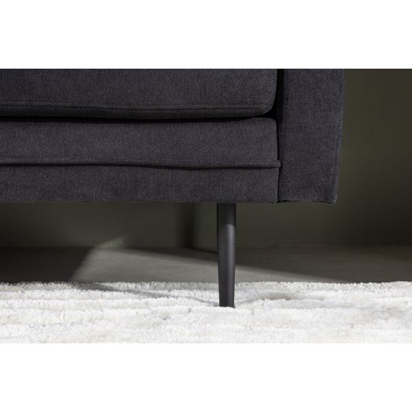 Boom 3-seters sofa - Sort Boom 3-seters sofa - Sort