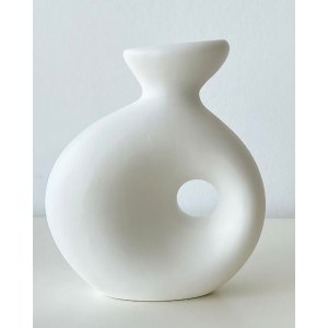 Etendi vase - Hvit