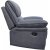 Reclinerlenestol Riverdale - Gr (Mikrofiber) + Flekkfjerner for mbler