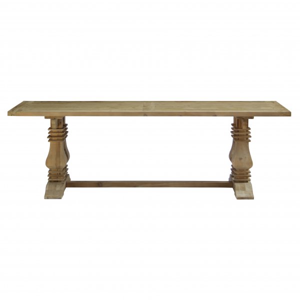 Rune spisebord 240 cm - Resirkulert furu