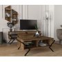 Prego salongbord 90 x 60 cm - Brun