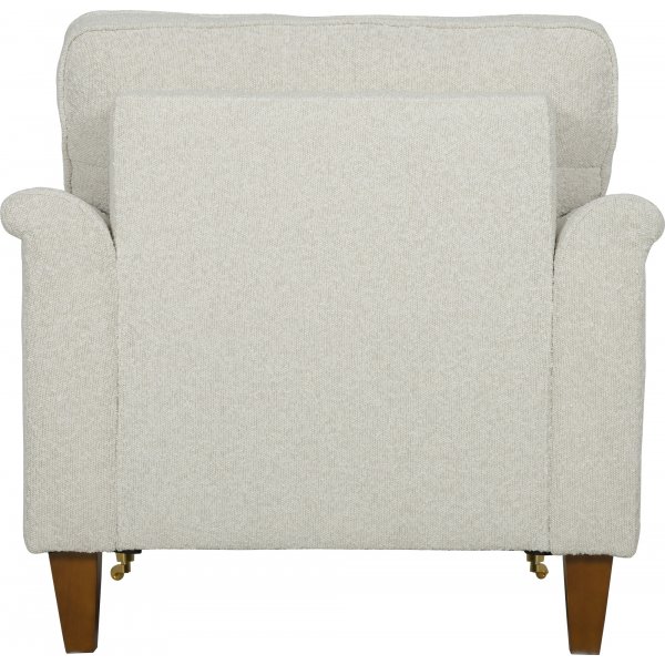 Howard lenestol i bouclé - Watford Deluxe + Møbelføtter Howard lenestol i bouclé - Watford Deluxe + Møbelføtter