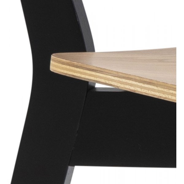 Roxby Spisestol - Eik/svart