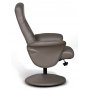 Times lenestol med fotskammel (Recliner) - Gr PU