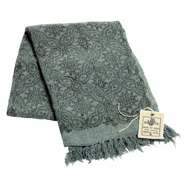 Pledd Rustica 130x170 cm - Petrol