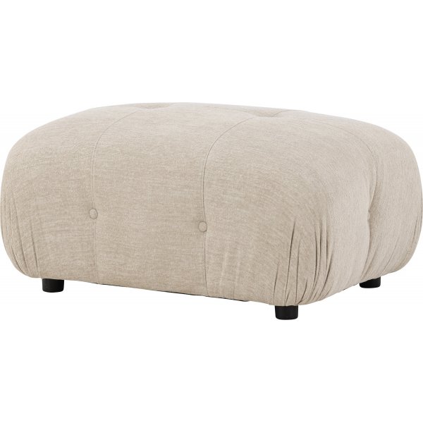 Mika ottoman - Beige/Sort Mika ottoman - Beige/Sort
