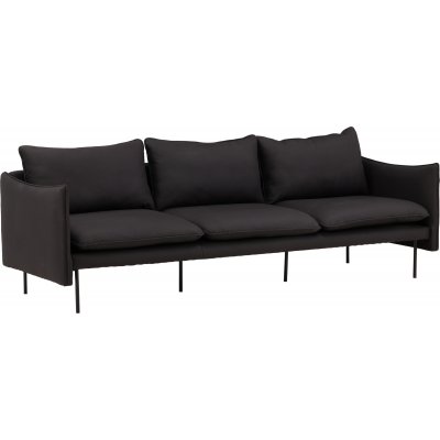 Brunskr 3-seters sofa - Sort