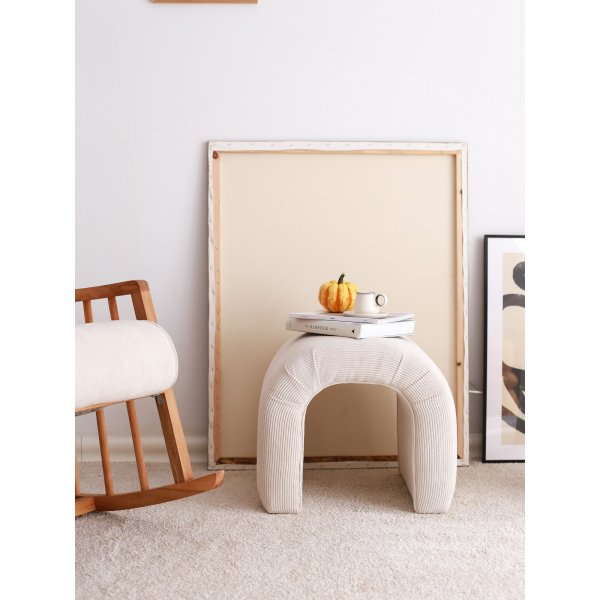 Nå puff - Hvit Nå puff - Hvit