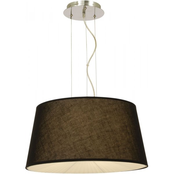 Taklampe Omega - Svart/krom