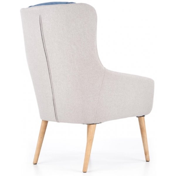 Walter lenestol - Lys grå/blå Walter lenestol - Lys grå/blå