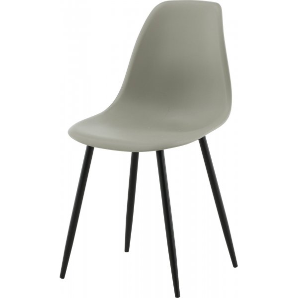 Bridge spisestol - Grå plast Bridge spisestol - Grå plast