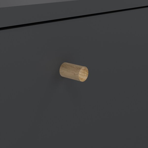 Skoskap Bodo | 3 foldedrer | Matt gr