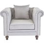 Chesterfield lenestol Churchill - Lysegr Flyel