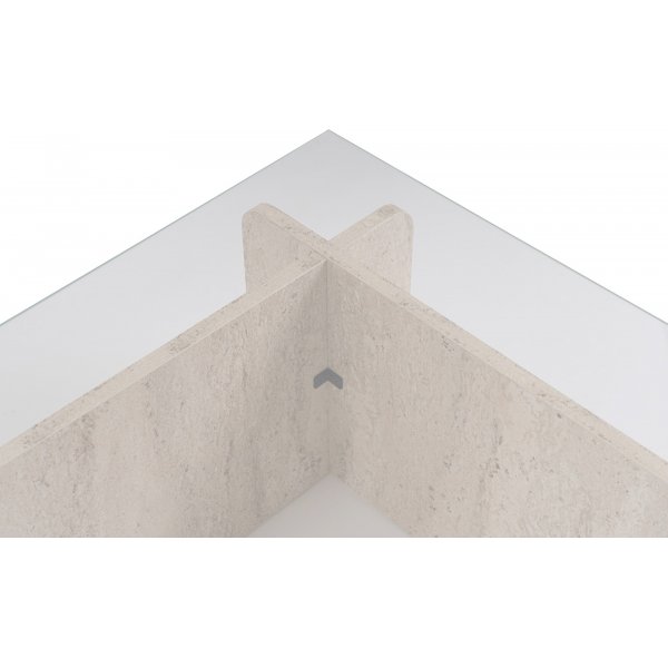 Vetrino salongbord - Travertin/marmor