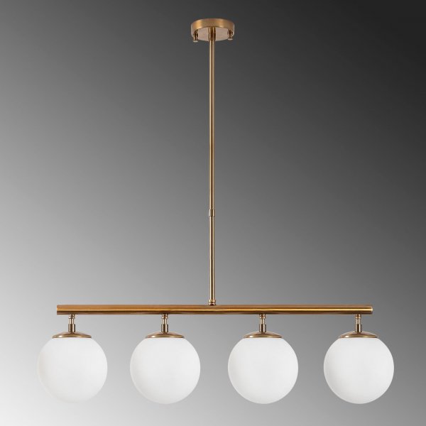 Fasettert taklampe 10435 - Vintage/hvit Fasettert taklampe 10435 - Vintage/hvit