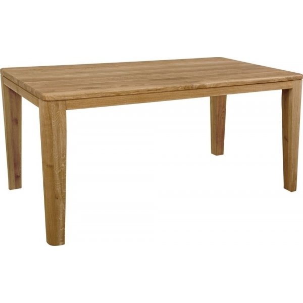 Alaska spisebord 160x90 cm - Oljet eik + Tekstilrens for mbler