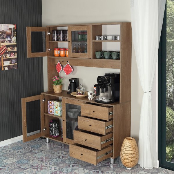 Grano skap 140 cm - Kaukasisk eik Grano skap 140 cm - Kaukasisk eik