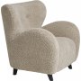 Carlino lenestol i beige teddy
