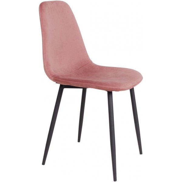 Stockholm Spisestol - Rosa/Svart