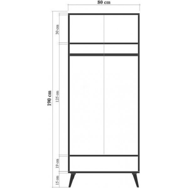 City Tulip garderobe - Beige City Tulip garderobe - Beige