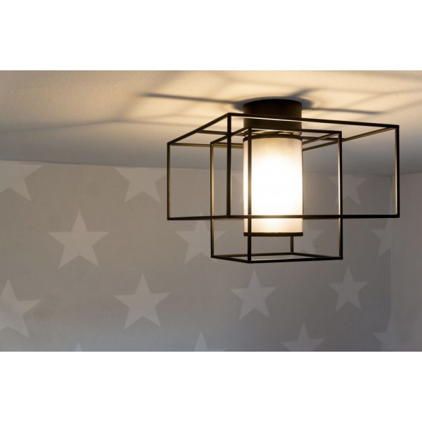 Plafond Kube - Svart