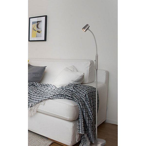 Gulvlampe Pilot - Stål Gulvlampe Pilot - Stål