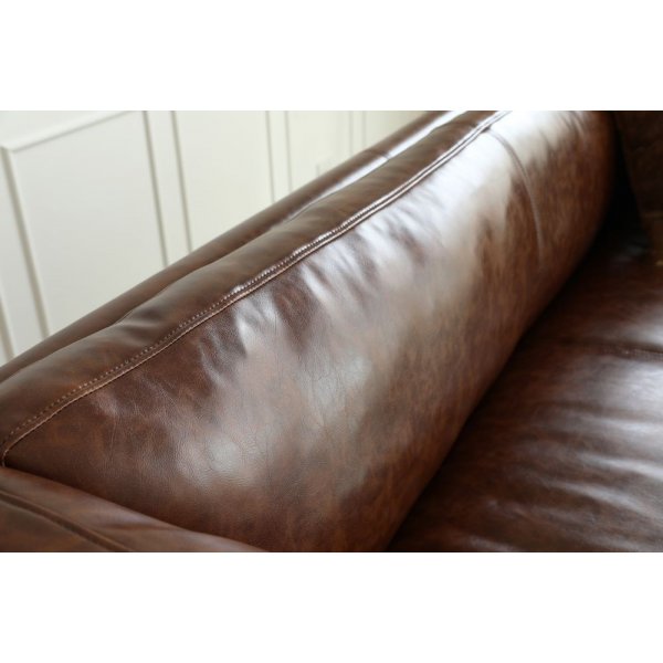 Heritage 3-seters sofa - Brun vintage Heritage 3-seters sofa - Brun vintage
